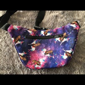 Bags - Cat Riding Unicorn Galaxy Fanny Bag NEW! Bags - Cat Riding Unicorn Galaxy Fanny Bag NEW!